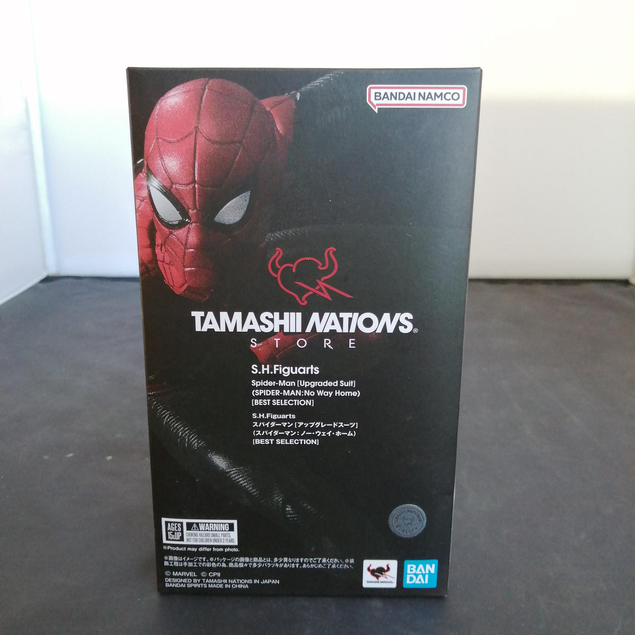 スパイダーマン アップグレード スーツ １／６サイズ 魂ストア限定商品「S.H.Figuarts スパイダーマン