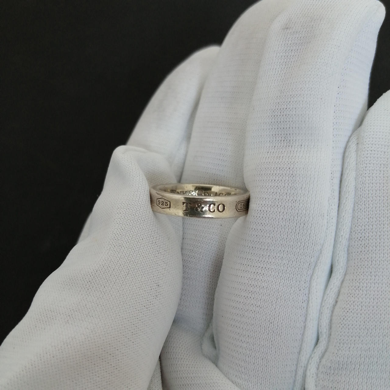 Tiffany & Co. 925シルバーリング TIFFANY＆CO ティファニーシグネチャーリング 指輪 シルバー