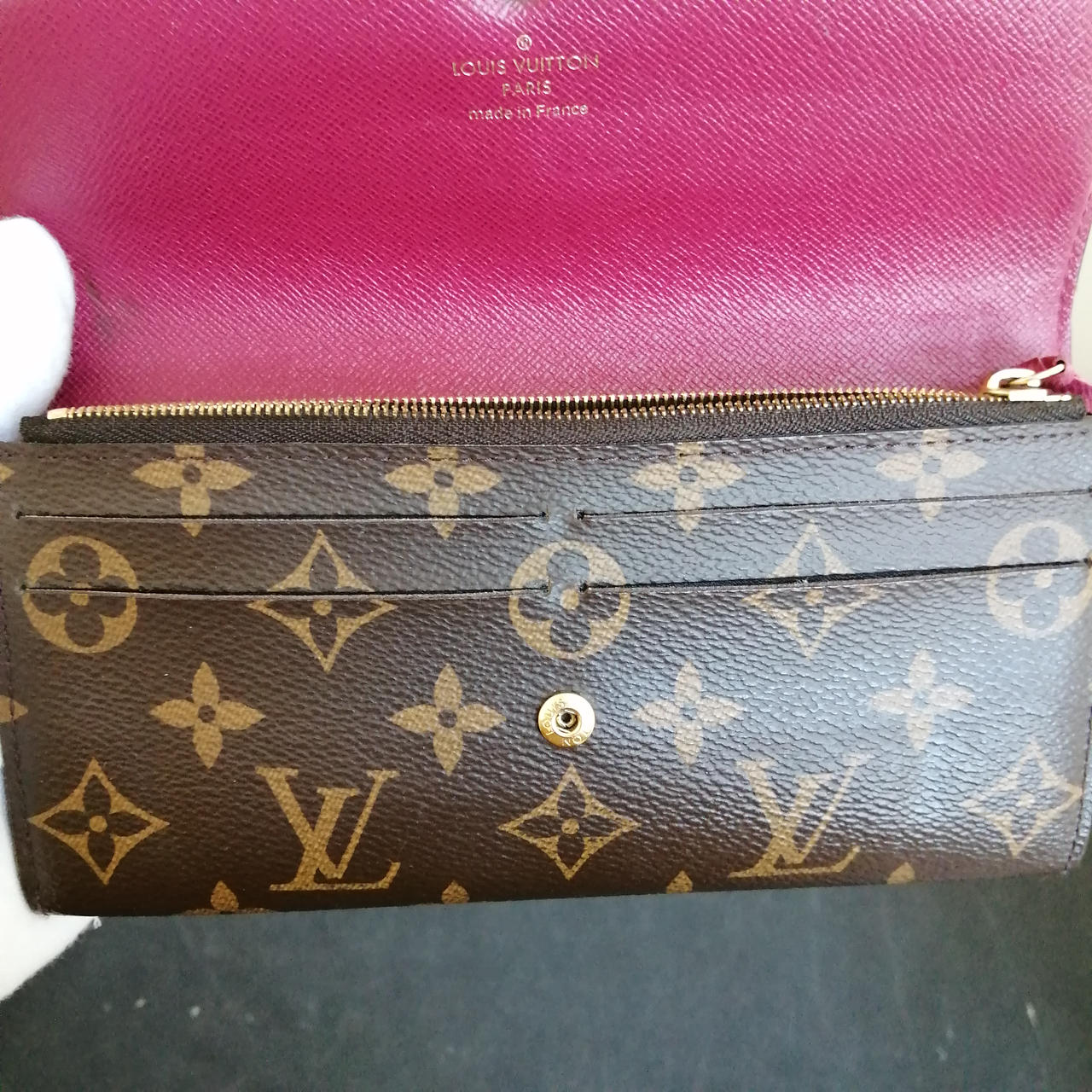 LOUIS VUITTON ポルトフォイユエミリー R.Iイニシャル刻印 ルイヴィトン(LOUIS VUITTON)|ポルトフォイユ・エミリー|【ハードオフ