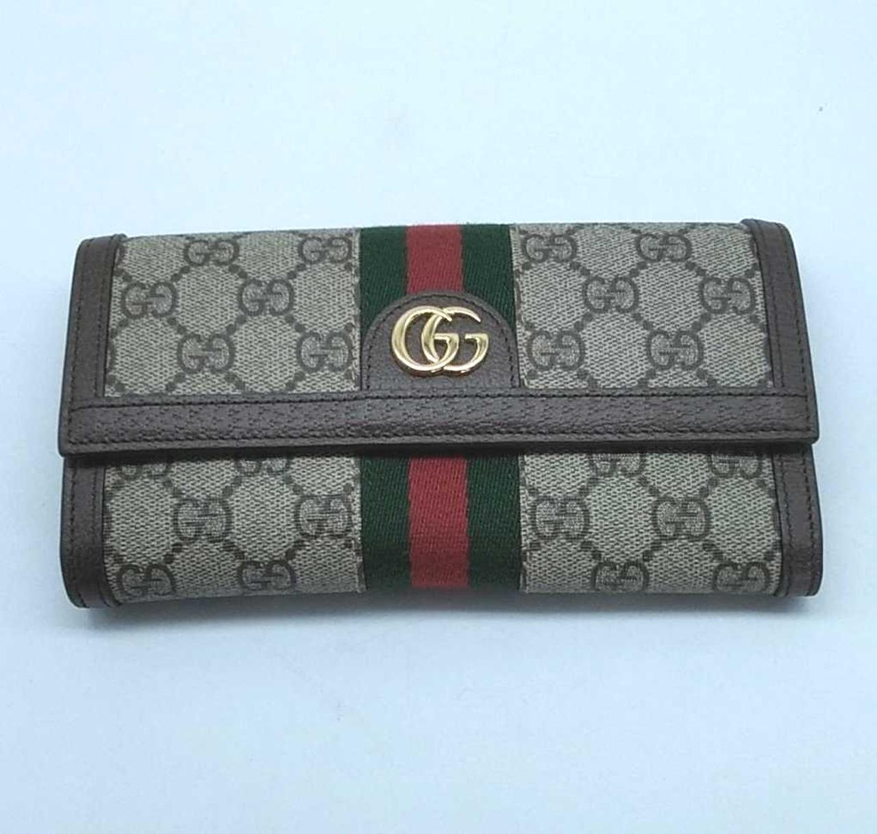 GUCCI 型番：523153 オフィディア　GGコンチネンタルウォレット