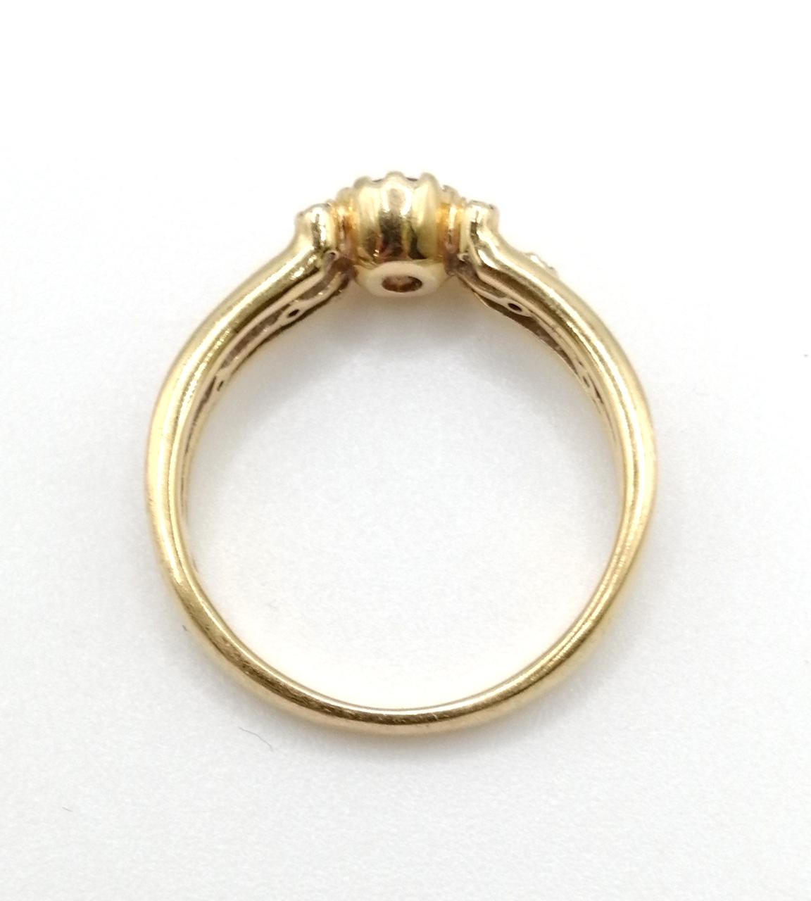 k18石付き1１号リング 11号|K18石付リング|HARDOFFオフモール（オフモ）|1030560000023752