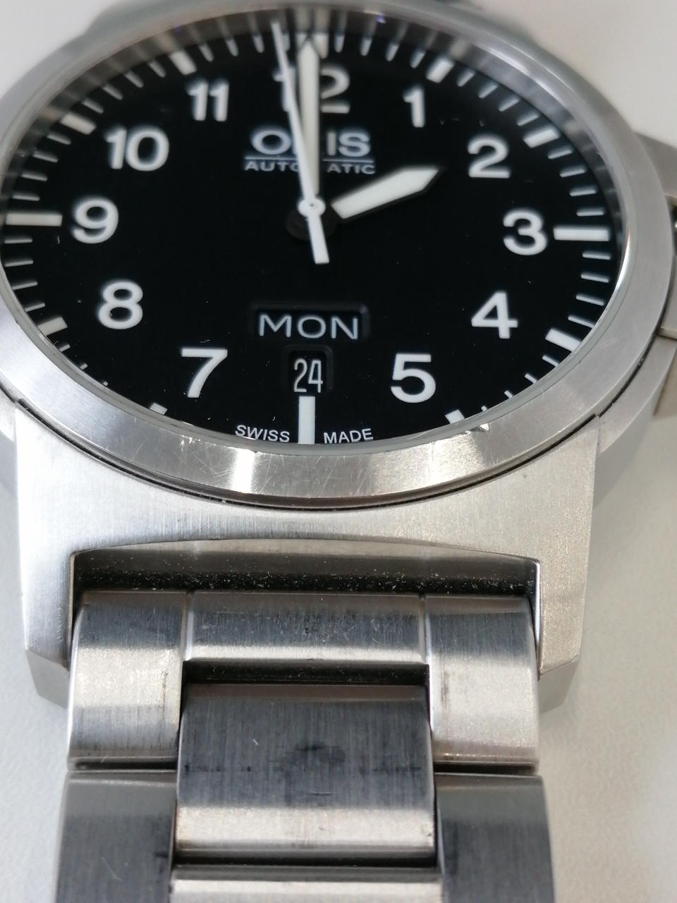 ステンレス部分に細かいキズあり