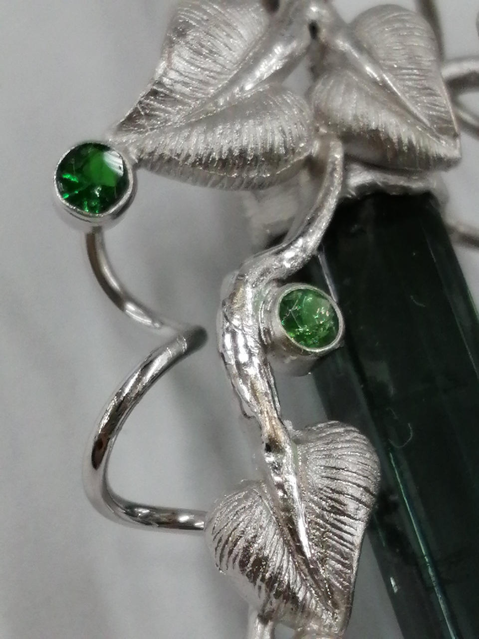 緑色石　リング　ペンダントトップ　18K刻印？ K18WG|緑石付きペンダントトップ|HARDOFFオフモール（オフモ