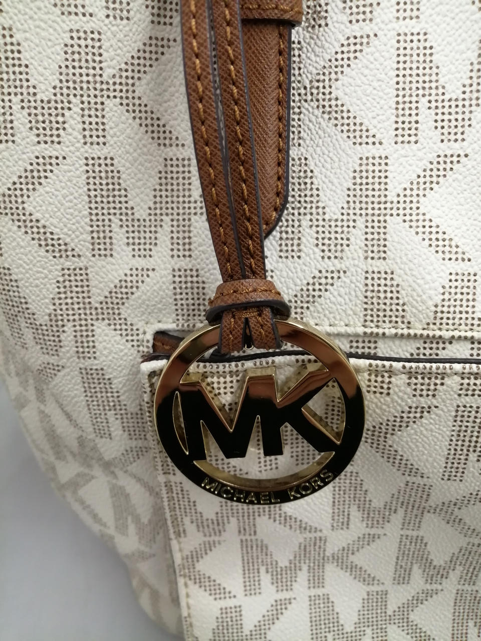 Michael Kors MKロゴトートバッグ Michael Michael Kors ロゴ トートバッグ | ブラウン | FARFETCH JP