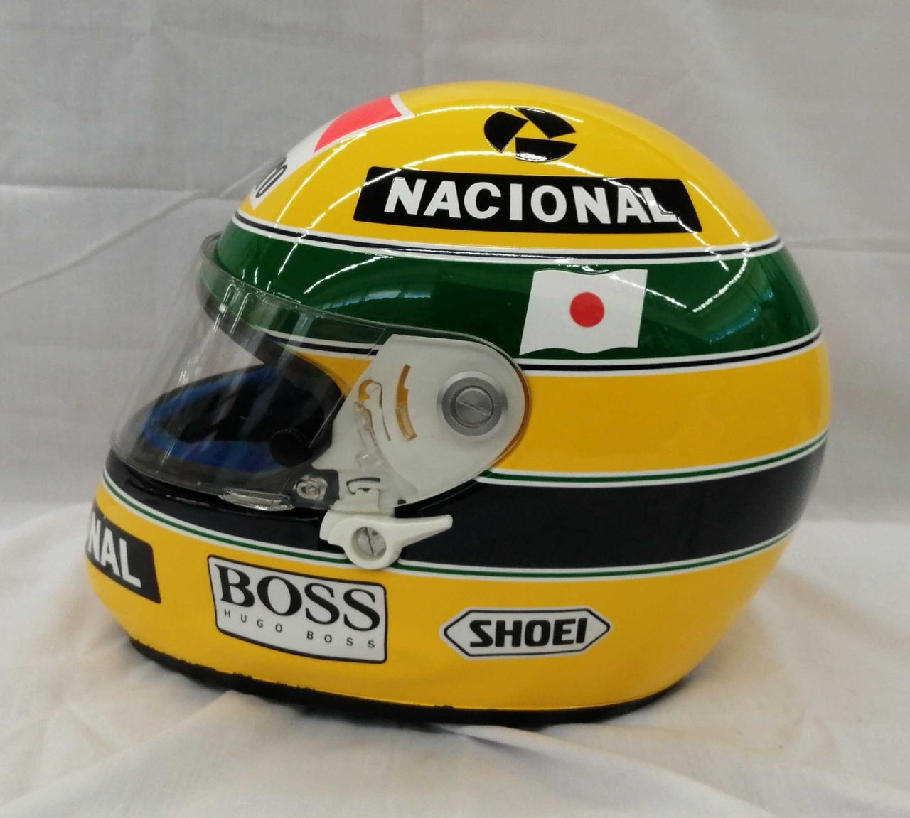 ショーエイ(SHOEI)|アイルトン・セナレプリカヘルメット|HARDOFF