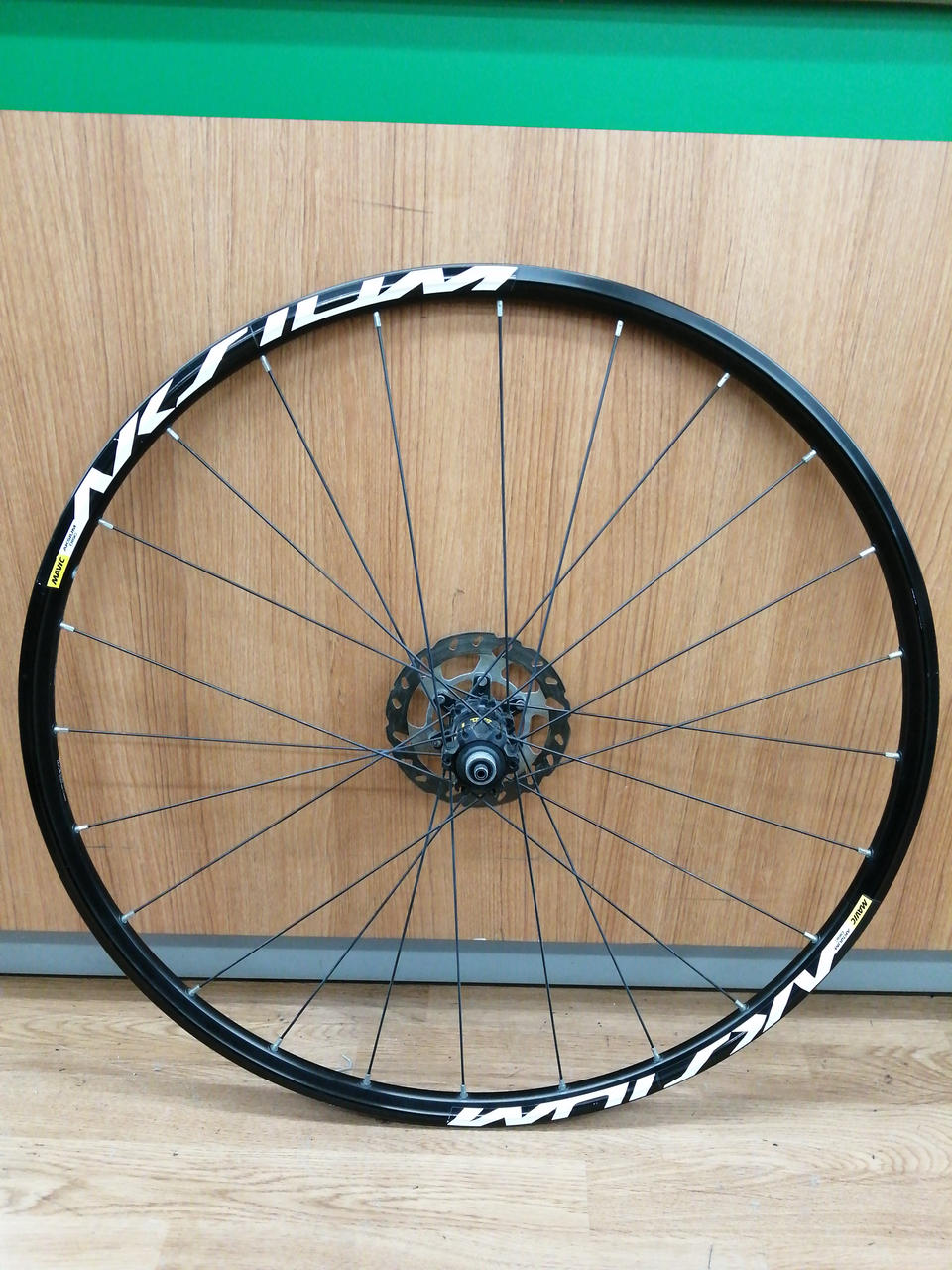 mavic アクシウムディスク　ホイール前後セット(中古) トッキー様専用】【未使用品】MAVIC AKSIUM DISC 前後セット