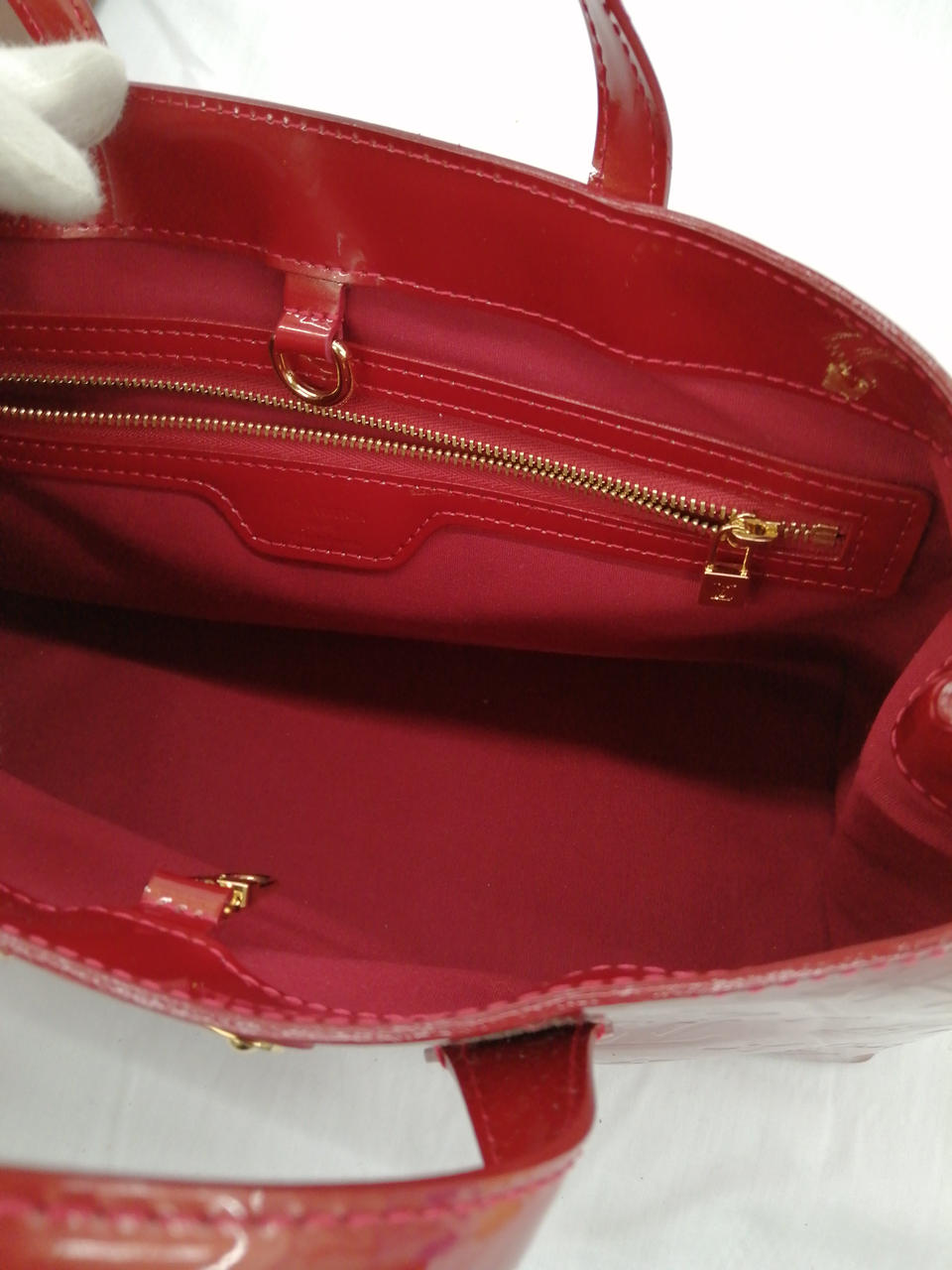 内側ファスナーポケット×1