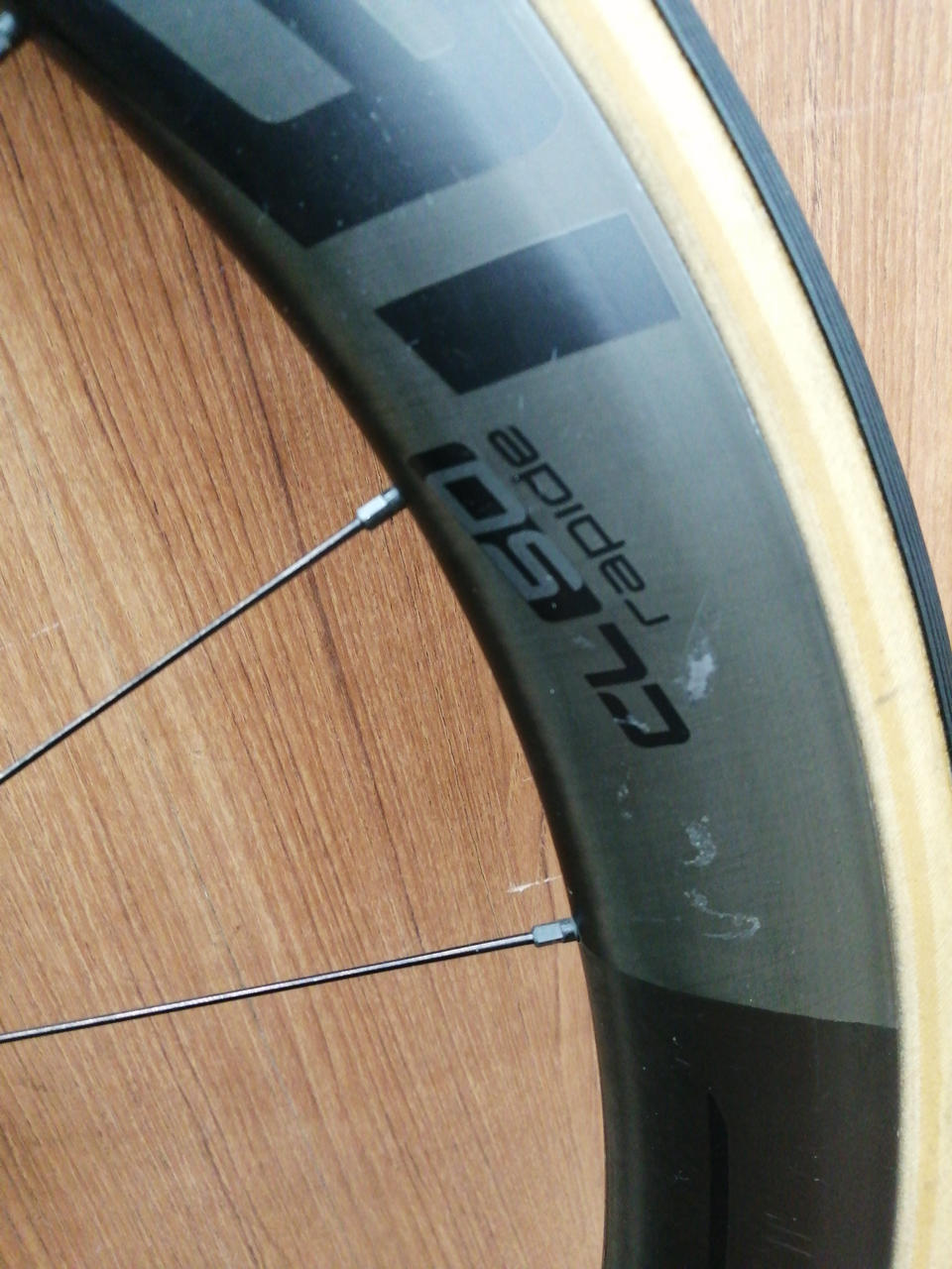 roval rapide CL50 DB前後ホイール中古 Roval Rapide CLX 50 Carbon Disc Wheelset – 700c, Tubeless, Center