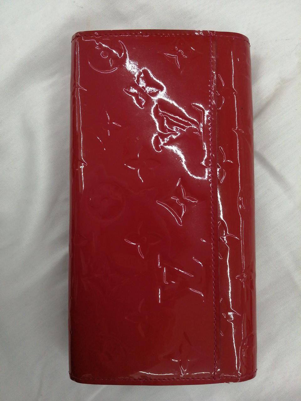 外ポケット部分
色焼けが見られます