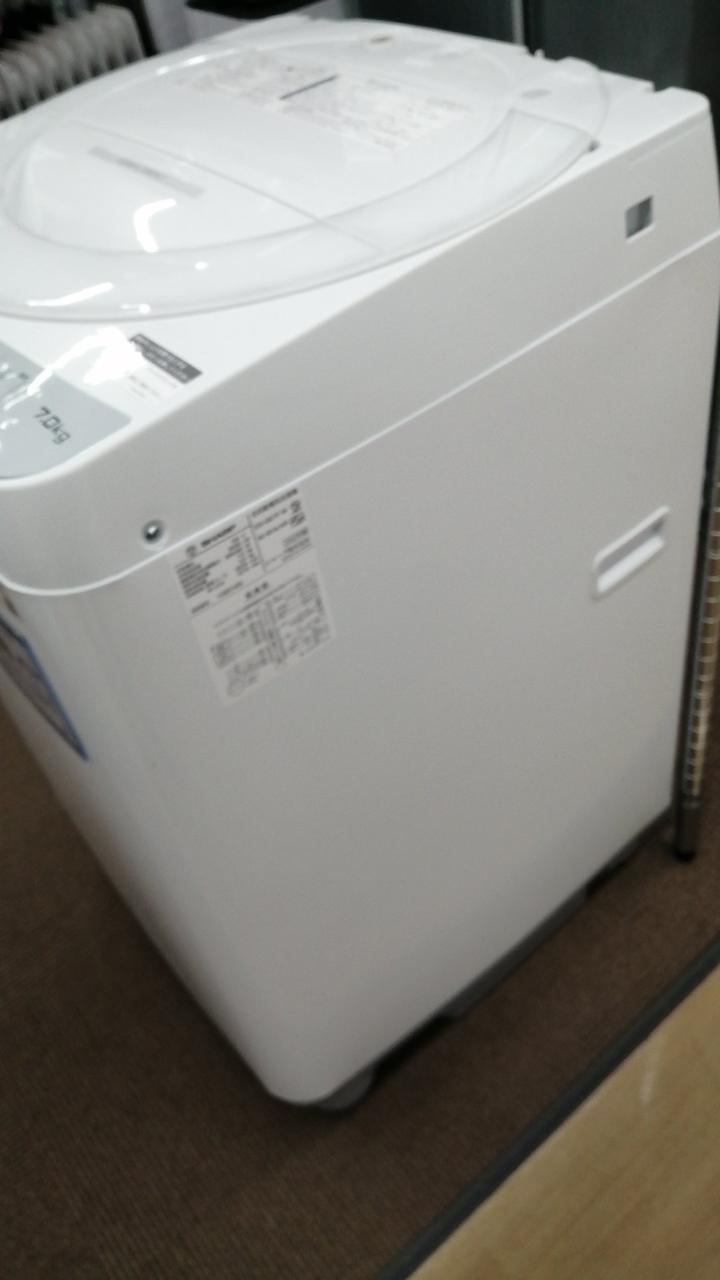 B-3【ご来店頂ける方限定】SHARPの7、0Kg洗濯機です 果てしない 