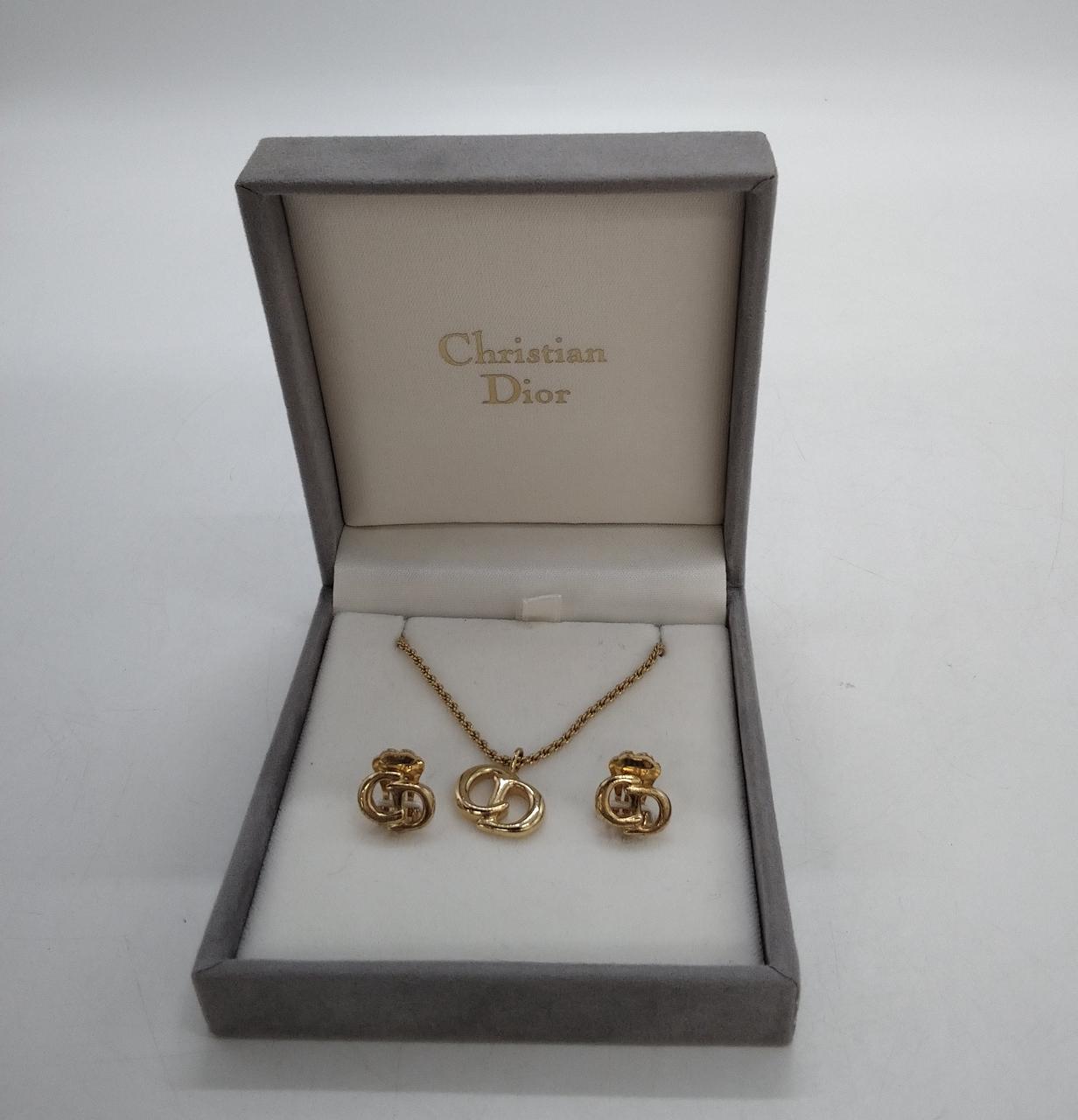 Christian Dior ネックレス イヤリング セット クリスチャンディオール 