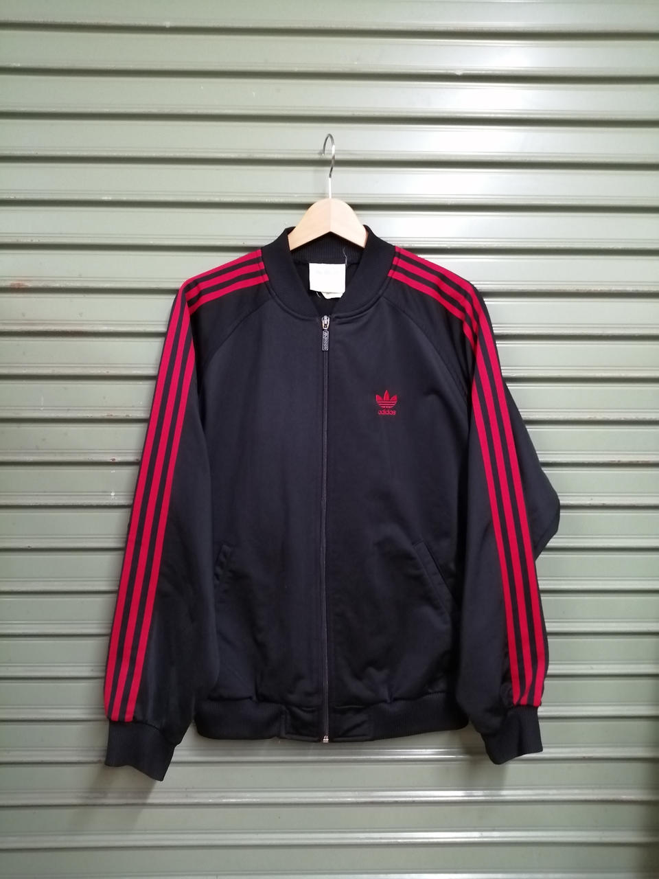 80s  アディダストラックジャケット 80s adidas アディダス トラックジャケット 紺 三角タグ