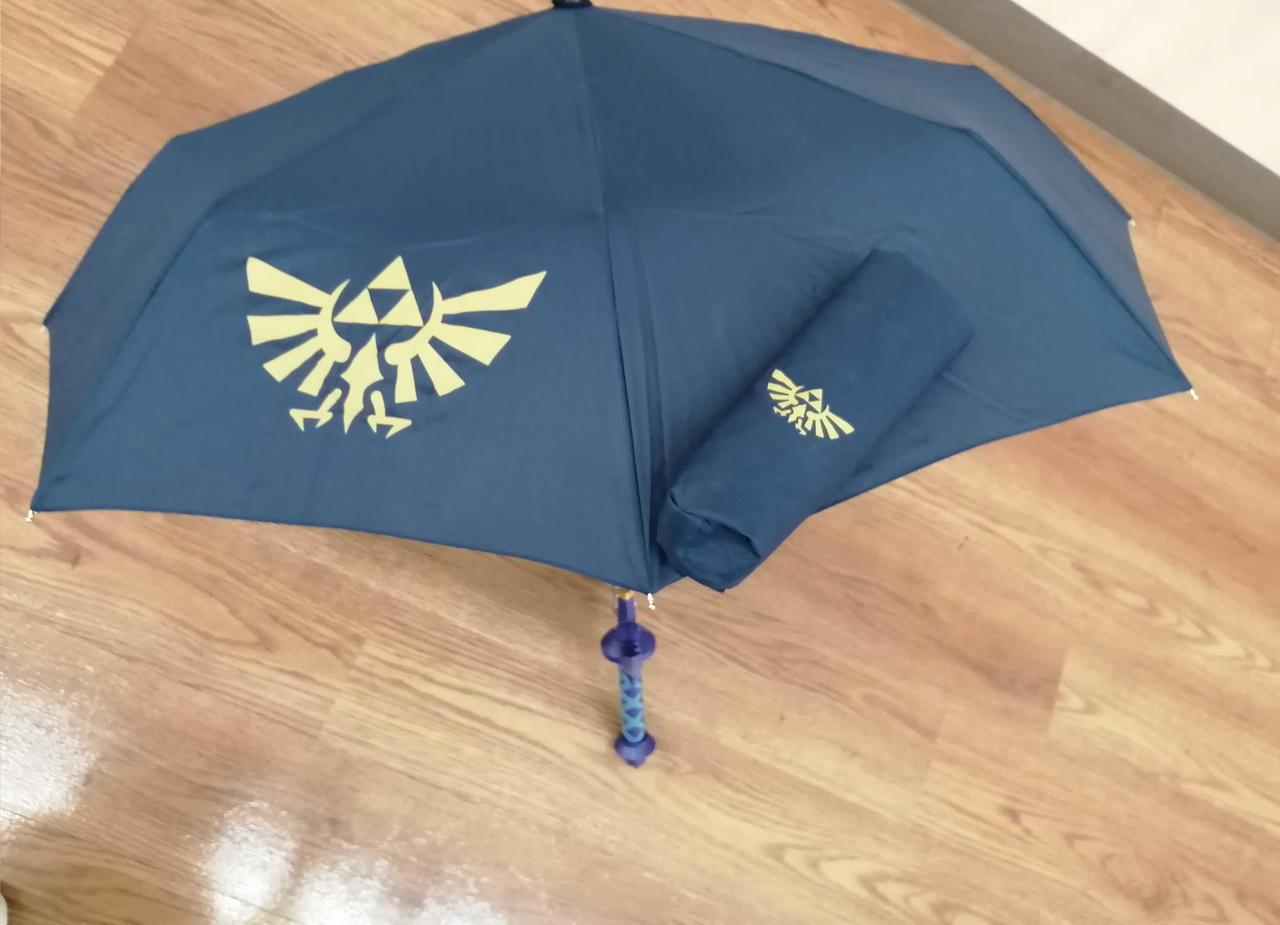 BANPRESTO|ZELDA 一番くじ B賞マスターソード折りたたみ傘|【ハード