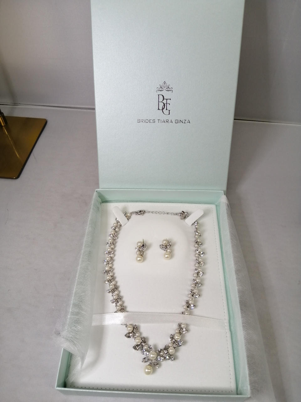 BRIDES TIARA GINZAネックレス&ピアスHARDOFFオフモール（オフモ）1030670000018510