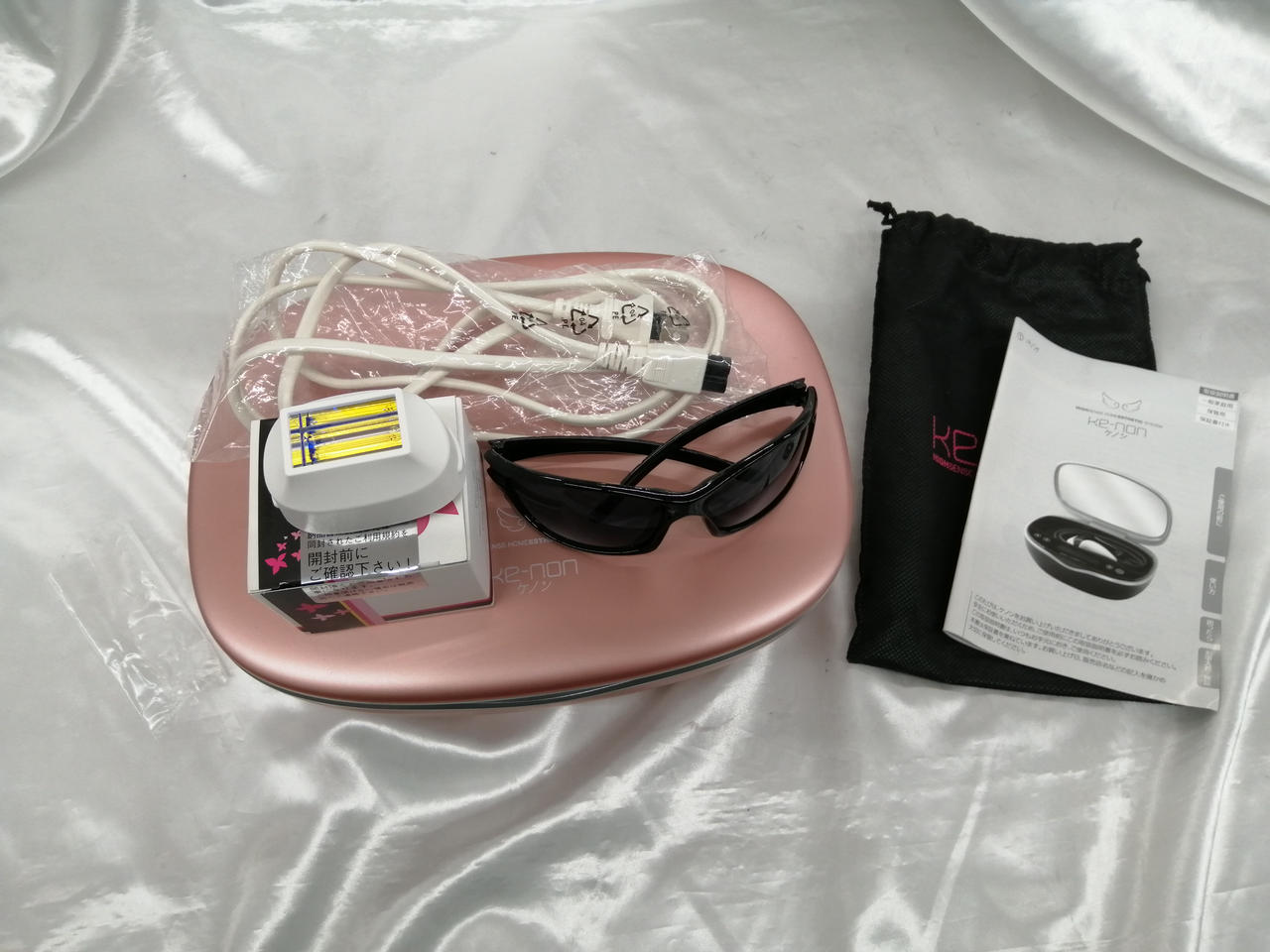 動作品】 Ke-non/ケノン フラッシュ式 家庭用 脱毛器 美容器 VIO対応 