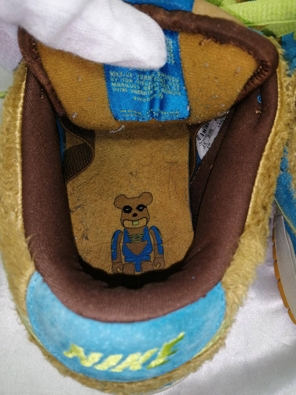 左右インソール使用感あり