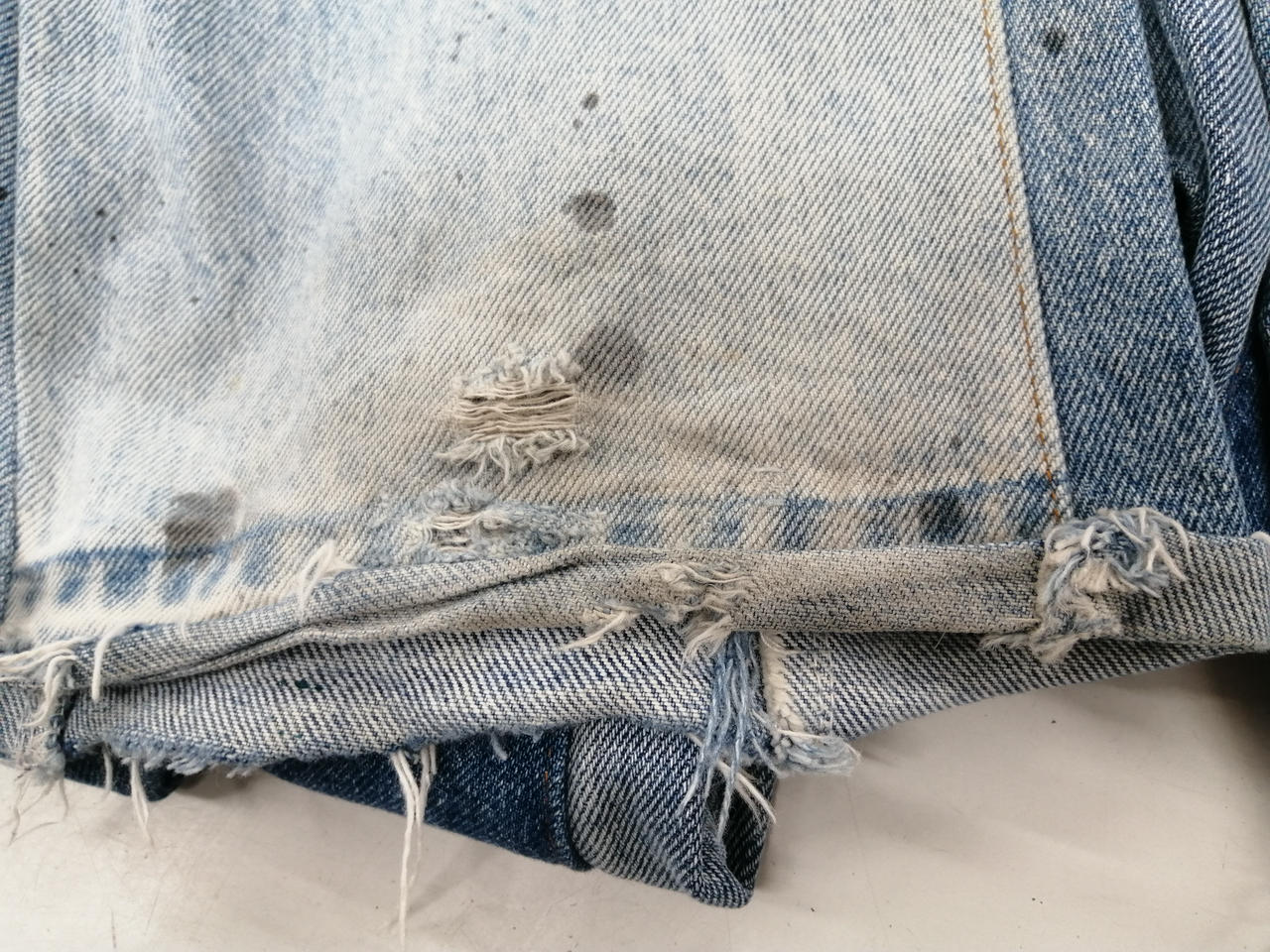 ダメージ加工以外のダメージあり