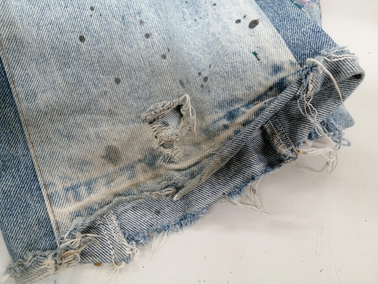 ダメージ加工以外のダメージあり