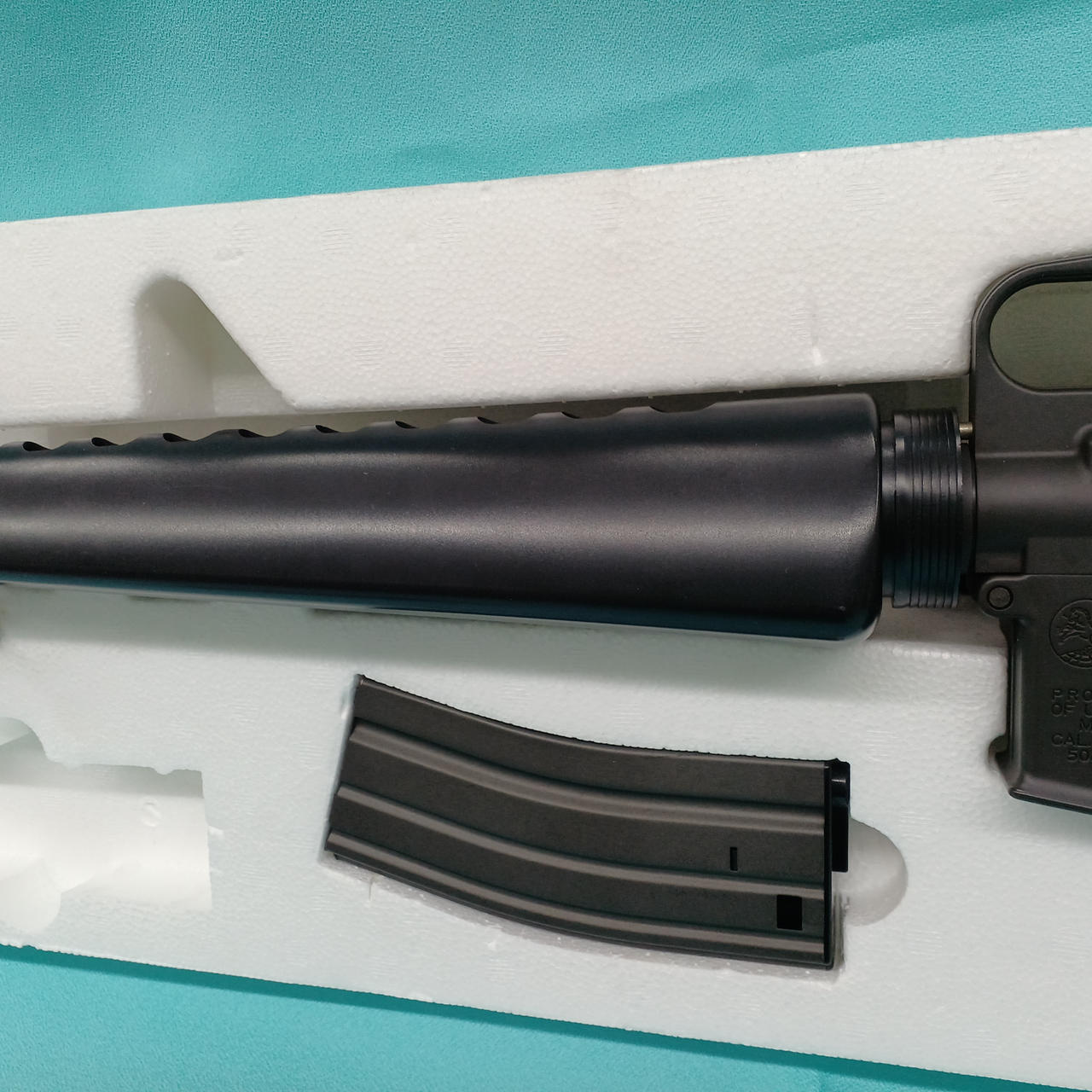 値下げ！／超美品／新品未使用／COLT M16A1／HOP UP／電動エアガン 東京MARUI|COLT M16A1 電動エアーガン アサルトライフル|HARDOFF