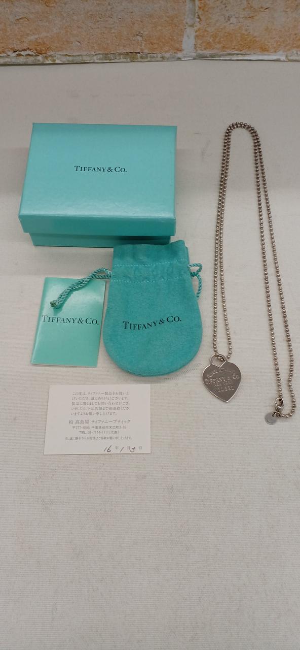 TIFFANY&CO.  ティファニー　リターントゥハートロングネックレス