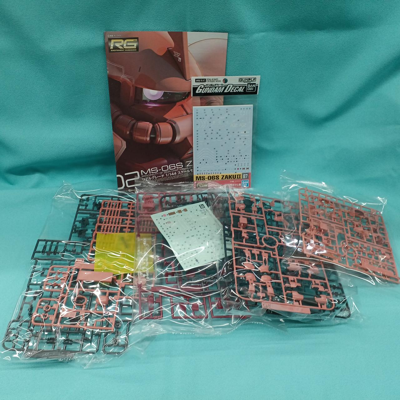 パーツ袋未開封、デカールシール付き