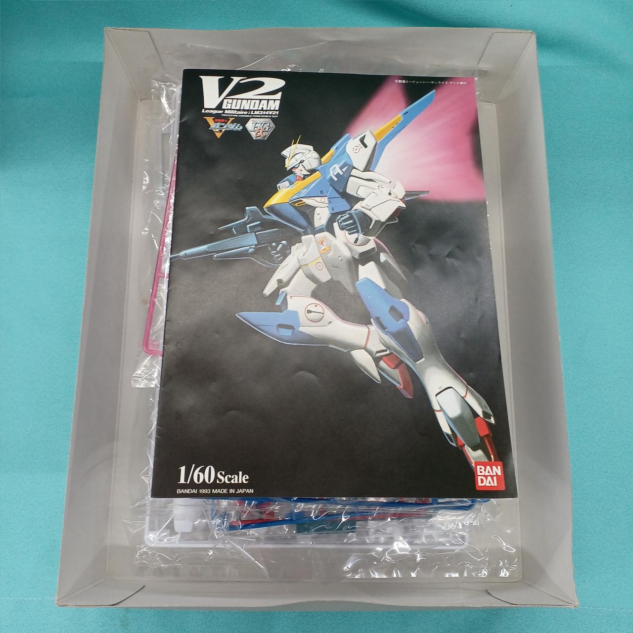 末組立 HGEX 1/60 V2ガンダム バンダイ HG-EX 1/60 V2ガンダム - 手取り13万だけどFDとか玩具とか