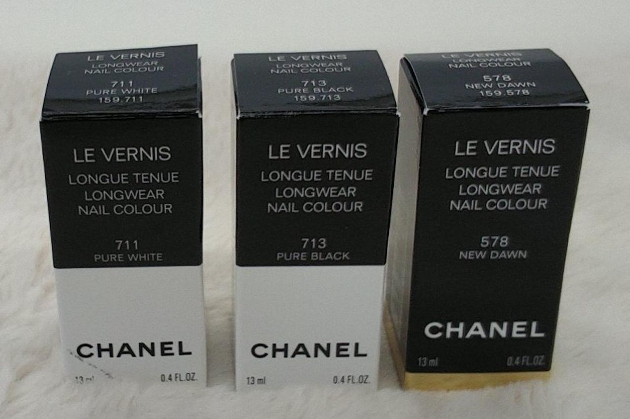 CHANELネイルエナメル3本セット