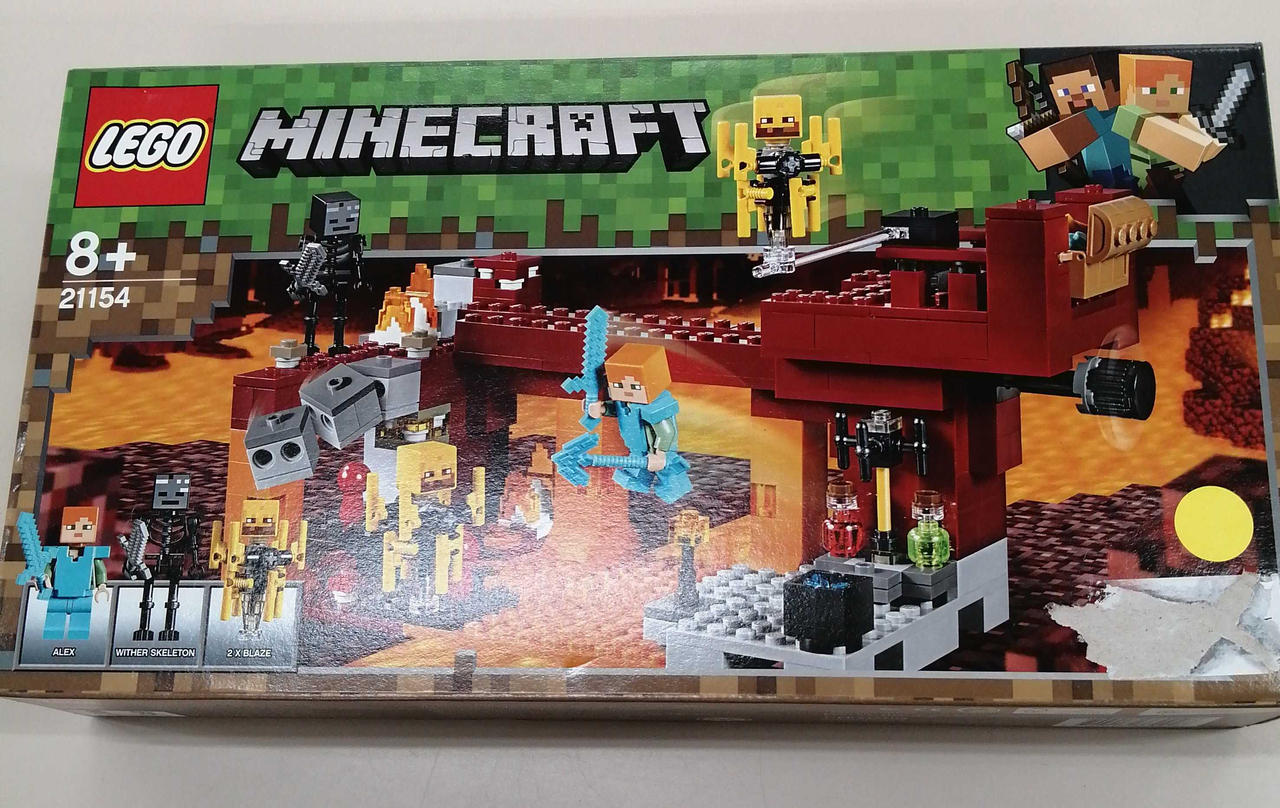 Lego レゴマインクラフト ブレイズブリッジでの戦い Hardoffオフモール