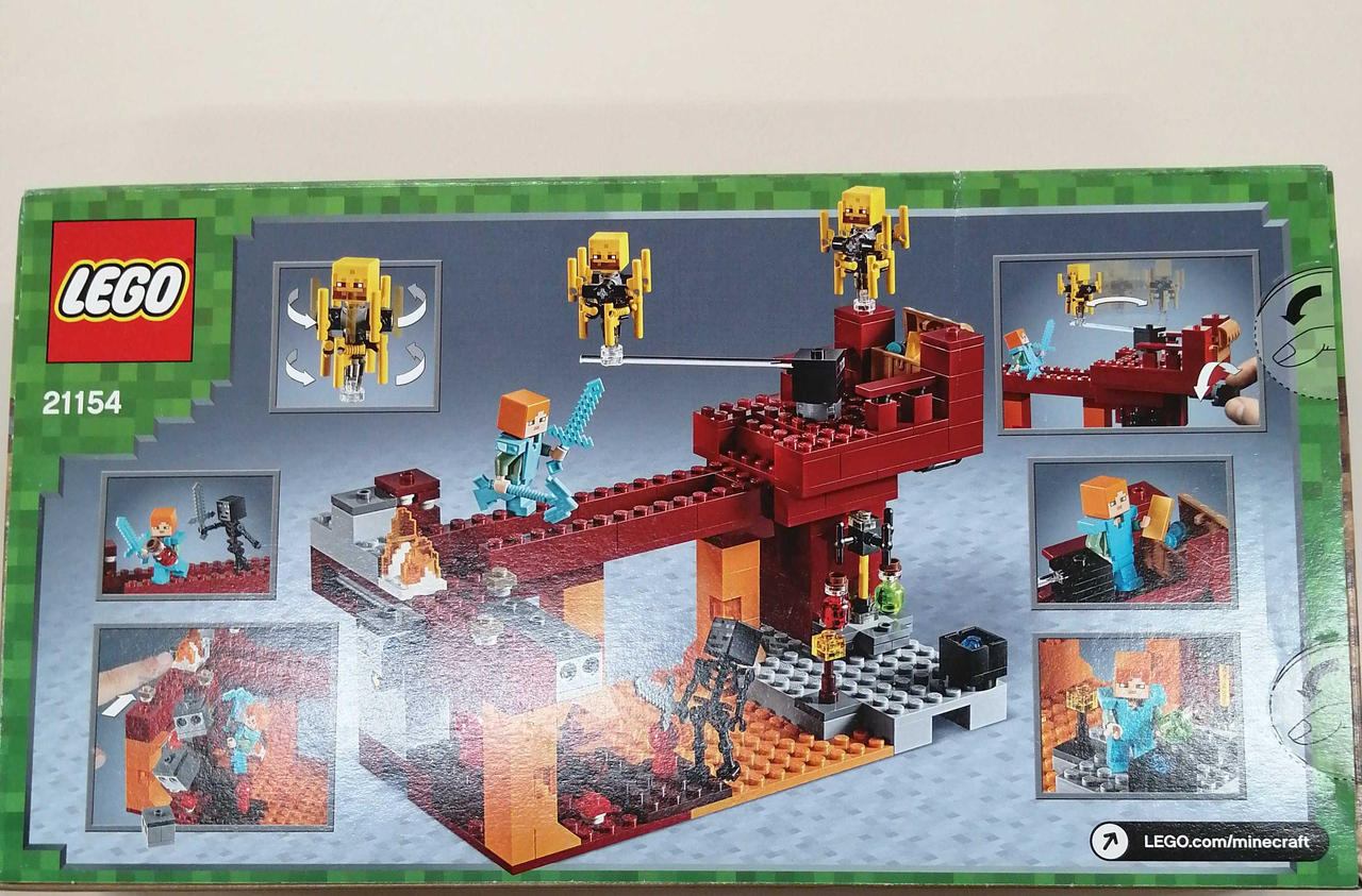 Lego レゴマインクラフト ブレイズブリッジでの戦い Hardoffオフモール