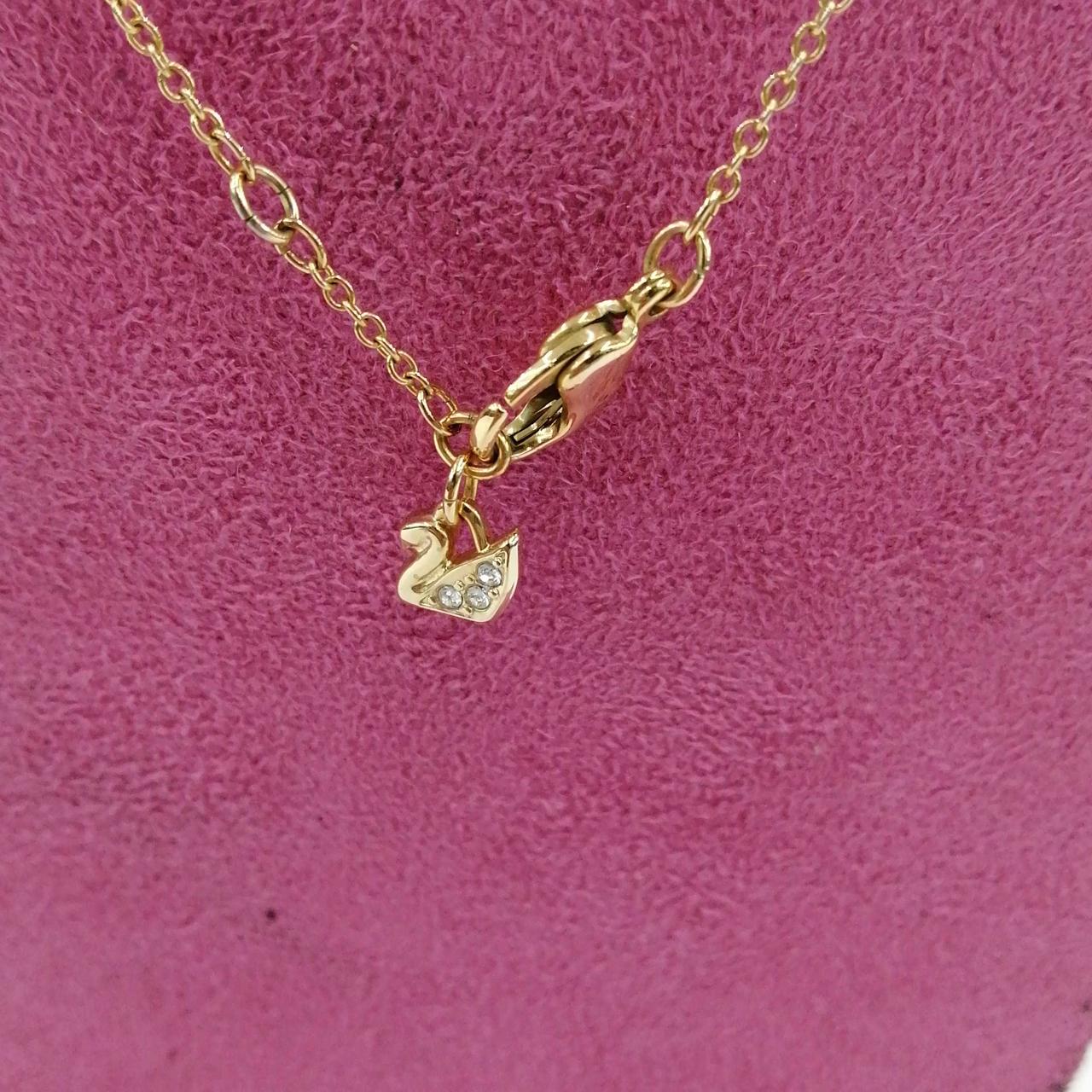 EM♡美品　スワロフスキーネックレス　ルイゾン　オールラウンドネックレス SWAROVSKI ネックレス 「公式」「スワロフスキー」Una ラウンド