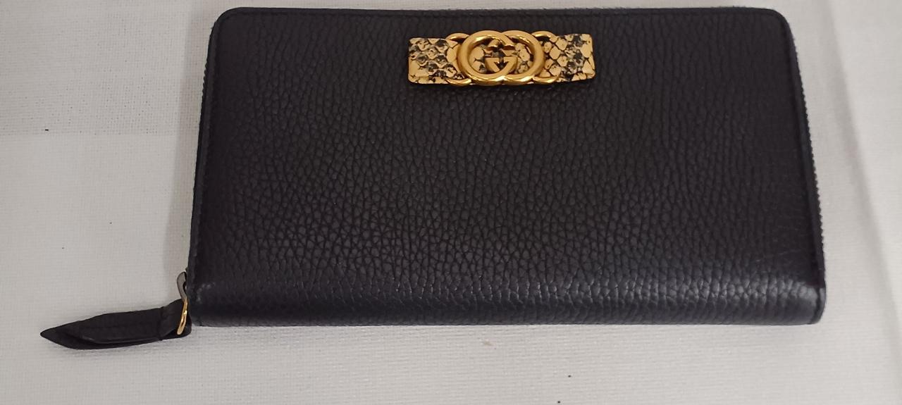 グッチ(GUCCI)|インターロッキングG パイソン ボウ|HARDOFFオフ