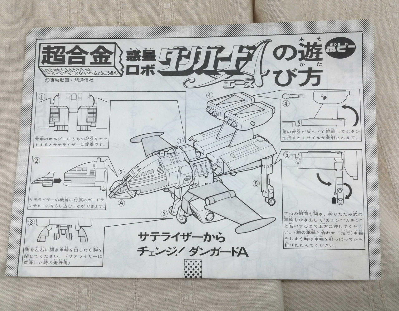 MM35◇大判雑誌 当時物 ポピー ジョイナスブックス 惑星ロボ