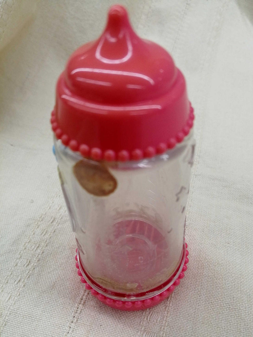 ミルクが乾燥しているようです