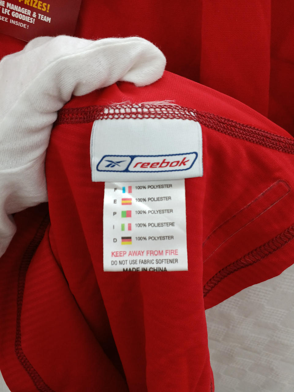 REEBOK|リバプール OWEN サッカーユニフォーム|HARDOFFオフ