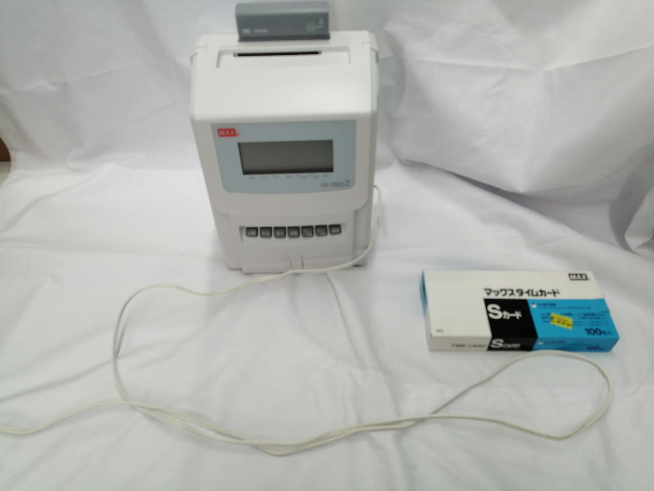 タイムカード付
(枚数は数えていません)