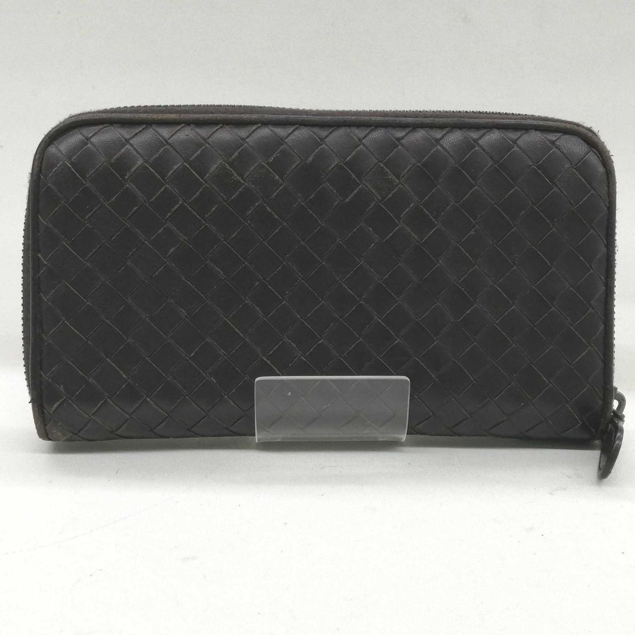 未使用 BOTTEGA ボッテガ ヴェネタ イントレチャート ラウンドファスナー ボッテガヴェネタ(BOTTEGA VENETA)|イントレチャート ラウンド