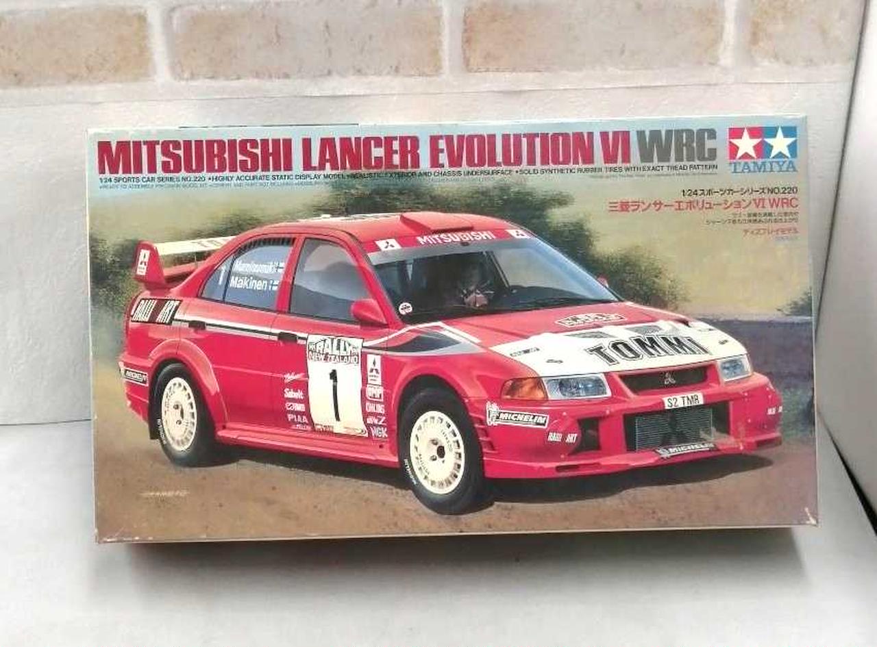 三菱ランサーエボリューション　VI WRC 1/10 電動RC 4WD未使用品 タミヤ 1/10 XBシリーズ 三菱ランサーエボリューションⅥ WRC