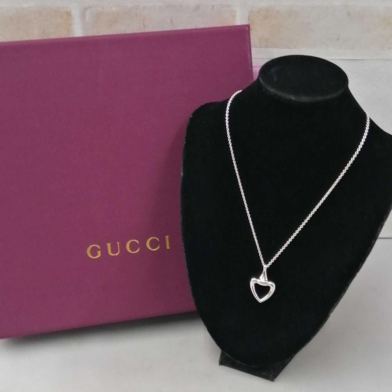 GUCCI|ホースビットハートネックレス|HARDOFFオフモール（オフモ