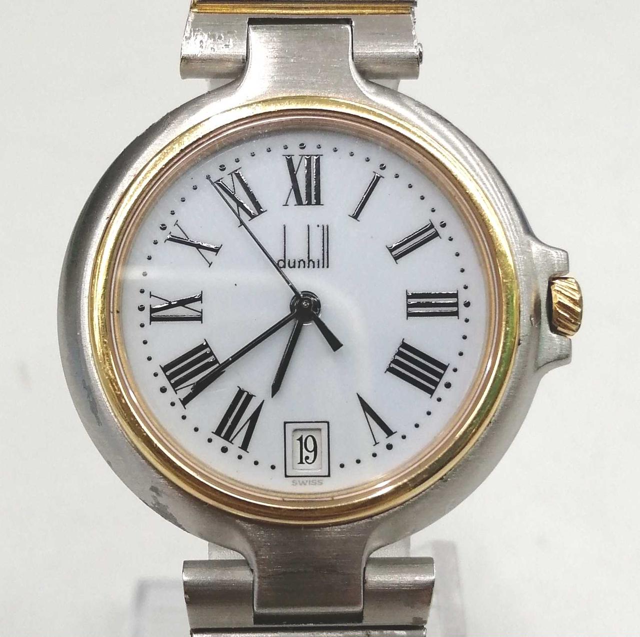 dunhill アナログクォーツ腕時計 シルバー DUNHILL|クォーツアナログ腕時計|HARDOFFオフモール（オフモ