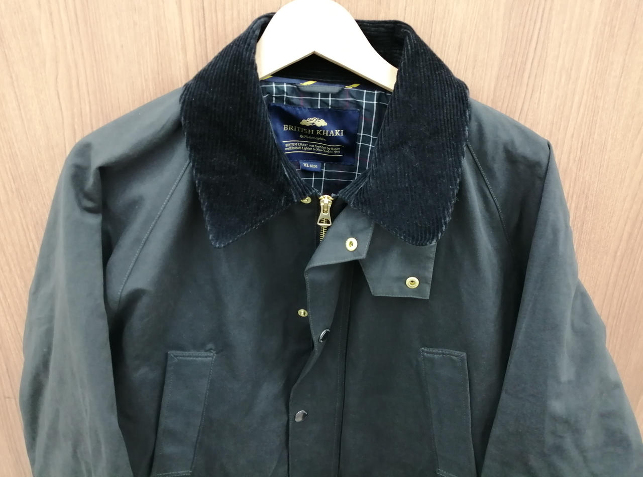 【完売品】BRITISH KHAKI ハンティング ジャケット Right-on ブルゾン アウター 「BRITISH KHAKI」ハンティング