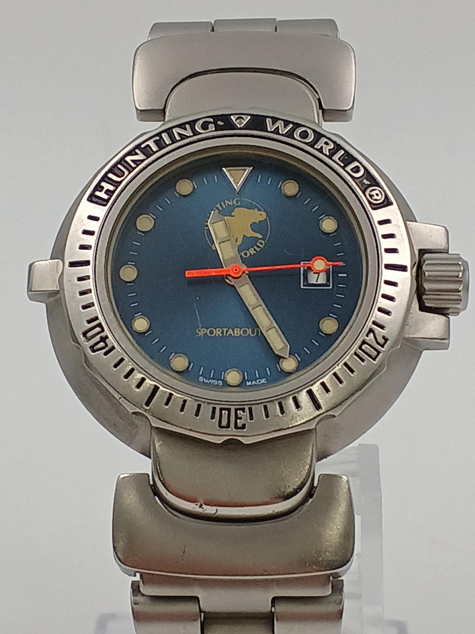 【HUNTING WORLD】ブルー レディース時計 HUNTING WORLD|クォーツ・アナログ腕時計|HARDOFFオフモール（オフモ