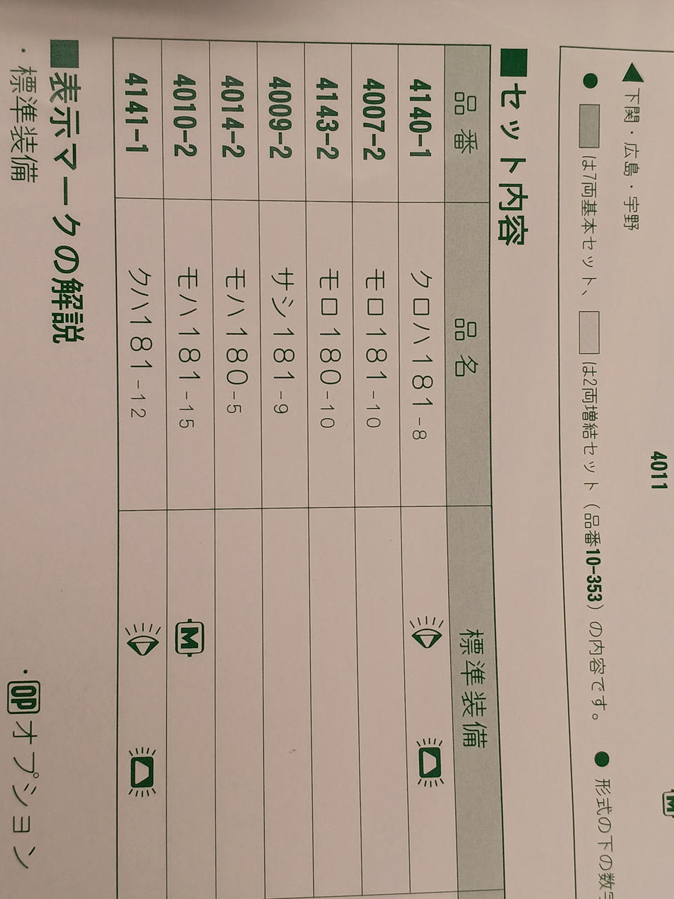 うち３両が別の車両と入れ替わっています