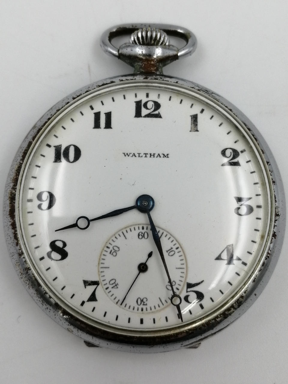 WALTHAM 懐中時計 手巻き 希少】ウォルサム WALTHAM パワーインジケーター 手巻き 懐中
