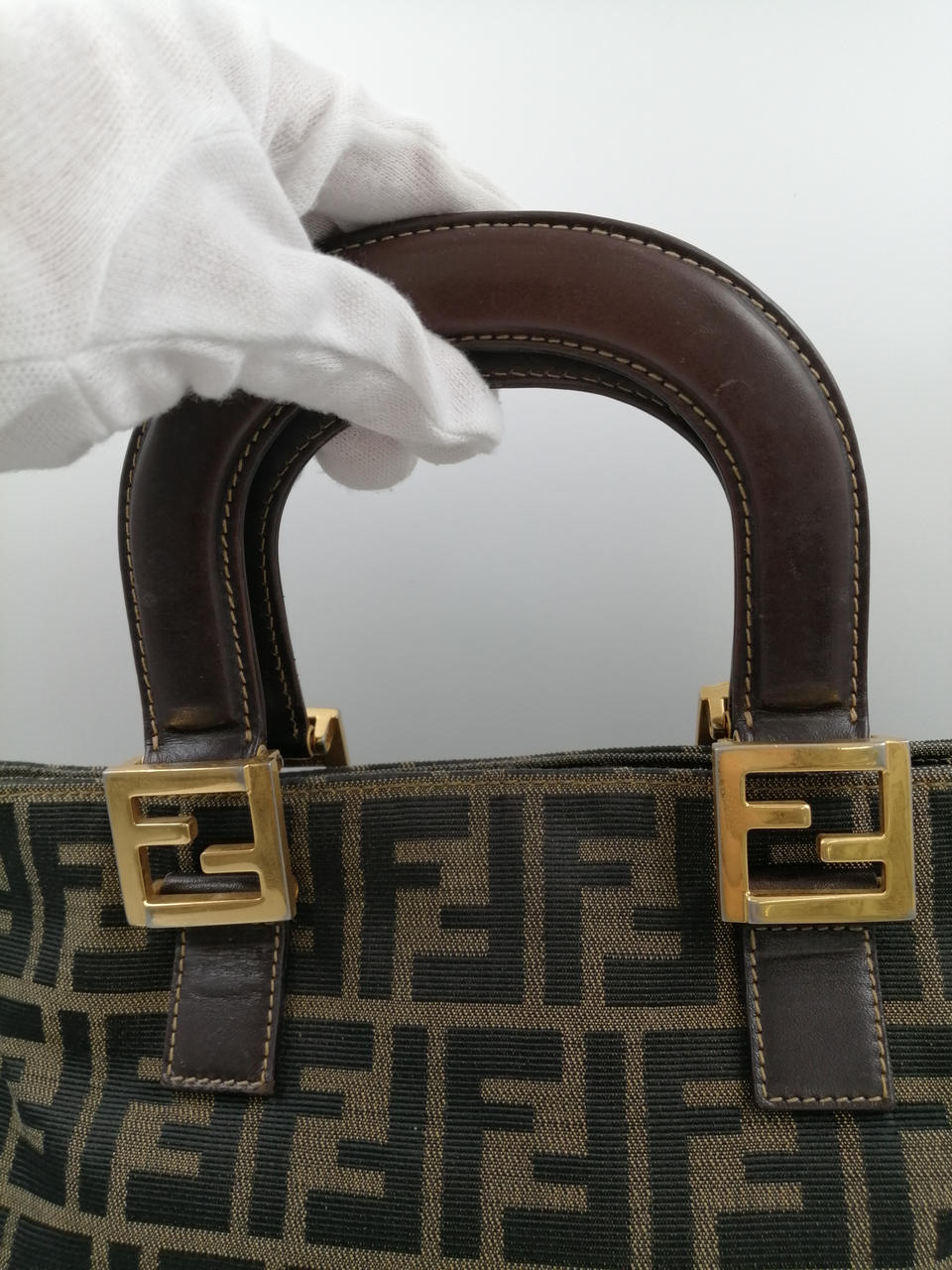 フェンディ(FENDI)|ズッカ柄ハンドバッグ|HARDOFFオフモール