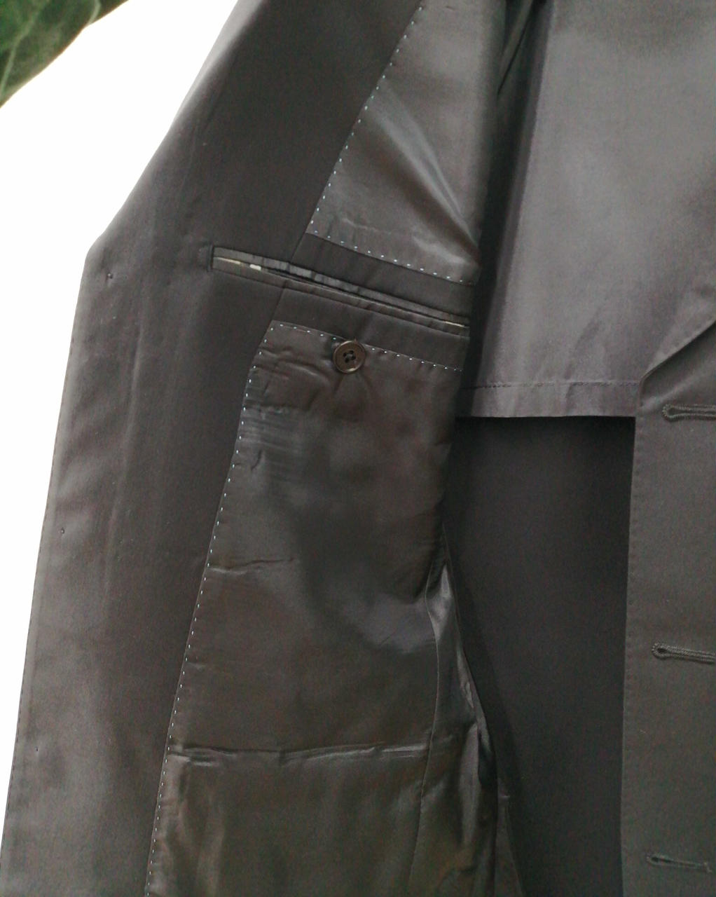 スーツ上　ポケット