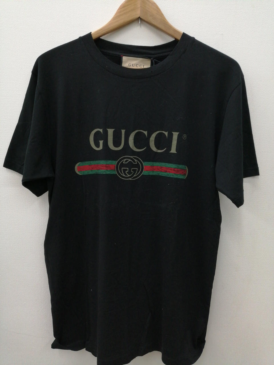 グッチ(GUCCI)|GUCCIロゴオーバーサイズコットンTシャツ|HARDOFFオフ 