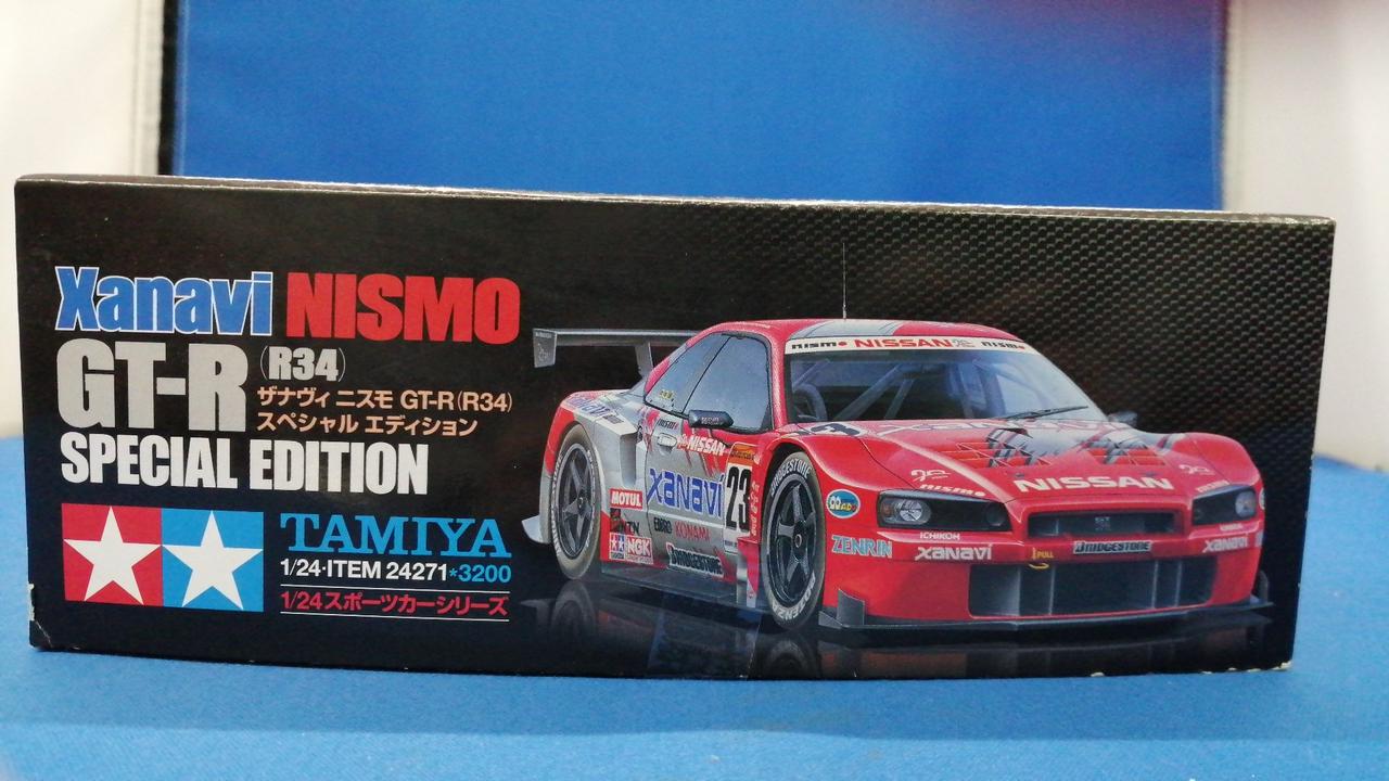未組立 1/24 ザナヴィ ニスモ GT-R R34 スペシャルエディション Amazon | タミヤ 1/24 スポーツカーシリーズ No.271 ザナヴィ