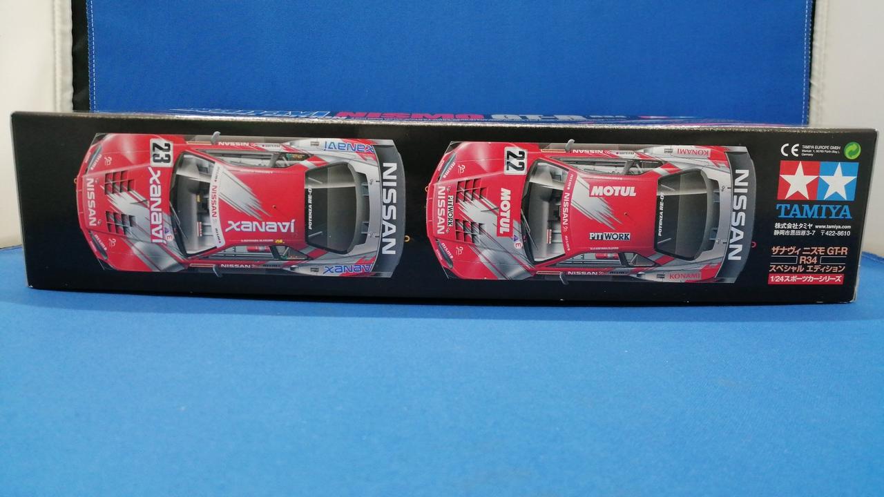 (未使用･未開封品)　タミヤ 1/24 スポーツカーシリーズ No.268 ザナヴィ ニスモ GT-R R34 プラモデル 24268 sdt40b8 タミヤ 1/24 スポーツカーシリーズ ザナヴィ ニスモ GT-R（R34