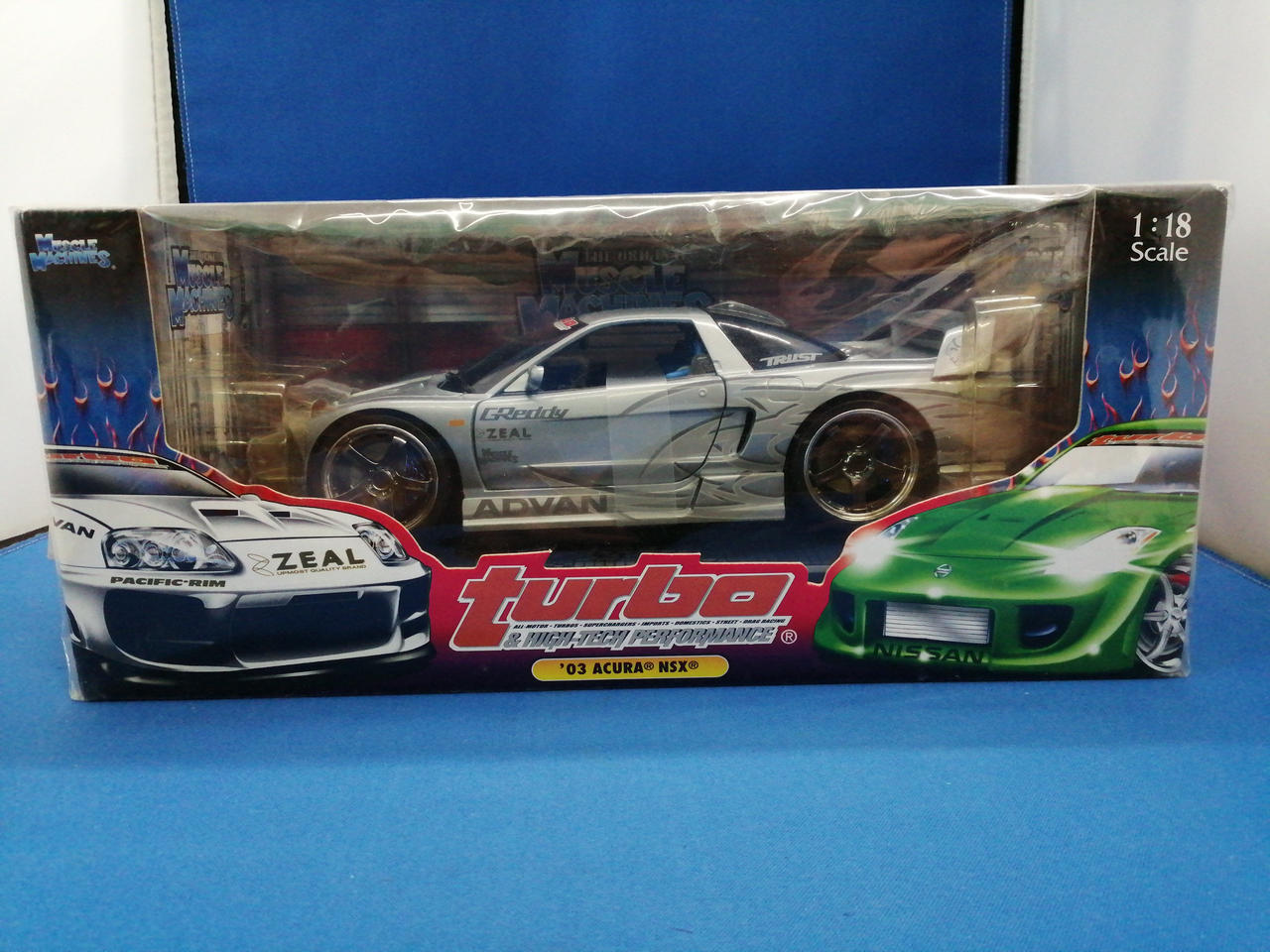 '01 ACURA NSX MUSCLE MACHINES ミニカー【未開封】 Muscle Machines SS Tuners 2001 01 Honda Acura NSX Car Red