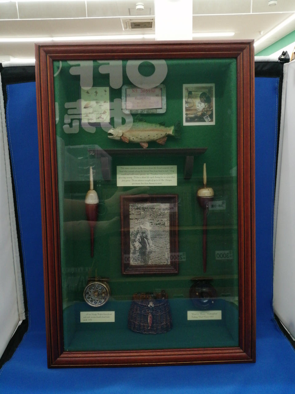 魚が外れやすいためマステで貼ってあります